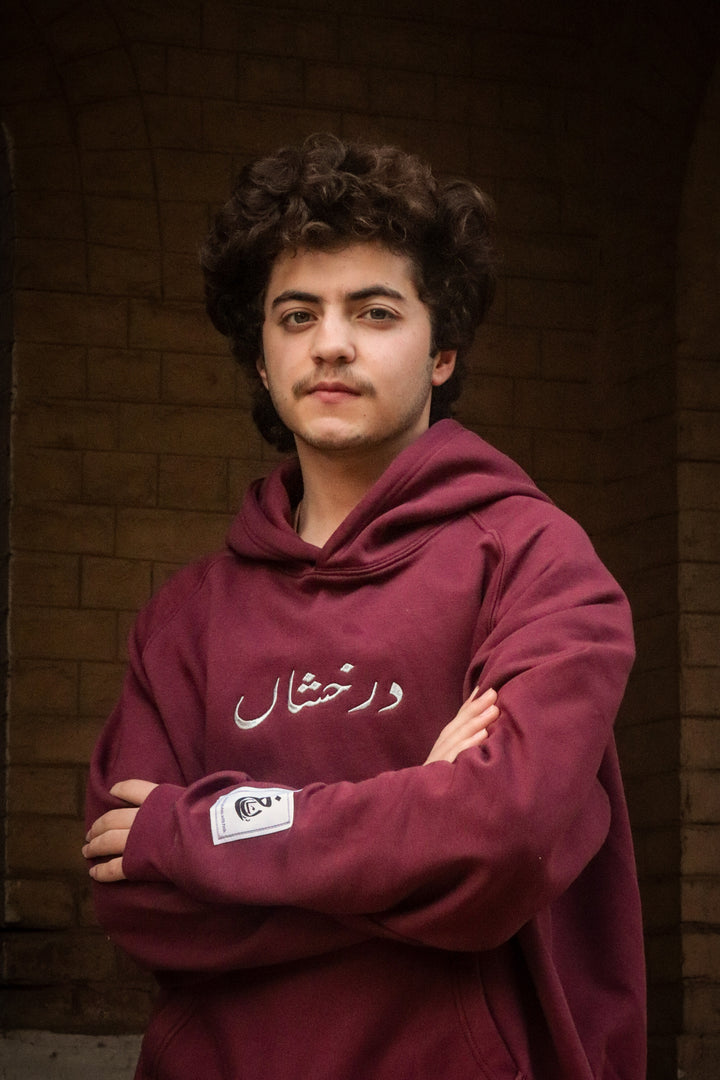 Darakhshaan Embroided American Cut Hoodie | Overfit